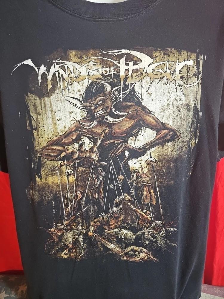 

Hot Popular Winds Of Plague Band The Great Stone War Black Shirt S to 5XL CK088 Unisex T-Shirt XXL