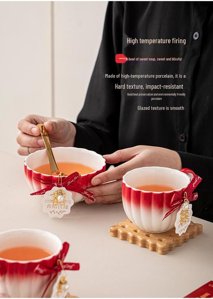 Luxury Tableware Wedding Gift for Newlyweds and Best Friend's Bridal or Engagement