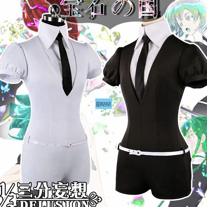 Gemstone Country Cosplay Phosphophyllite Diamond Round Diamond Antarctic Stone Antecu Cosplay Costume