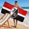 SC Freiburg Print Beach Towel, Large Soft Quick Dry Towel for Beach Camping Swimming