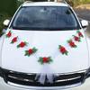 Car Wedding Arrangement Artificial Flower Car Headflower Wedding Car Flower Wedding Supplies