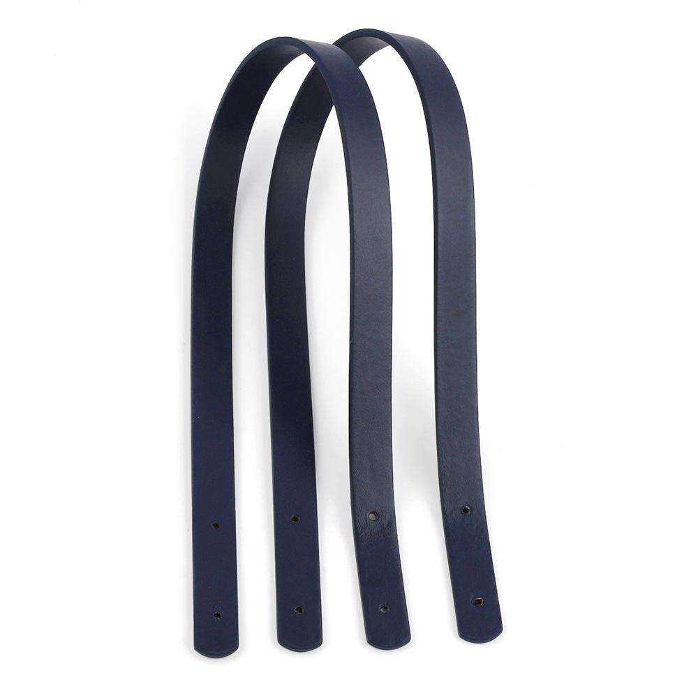 1,8 cm breiter PU-Nieten-Schultergurt für Taschen, 60 cm langer Handgurt aus Leder