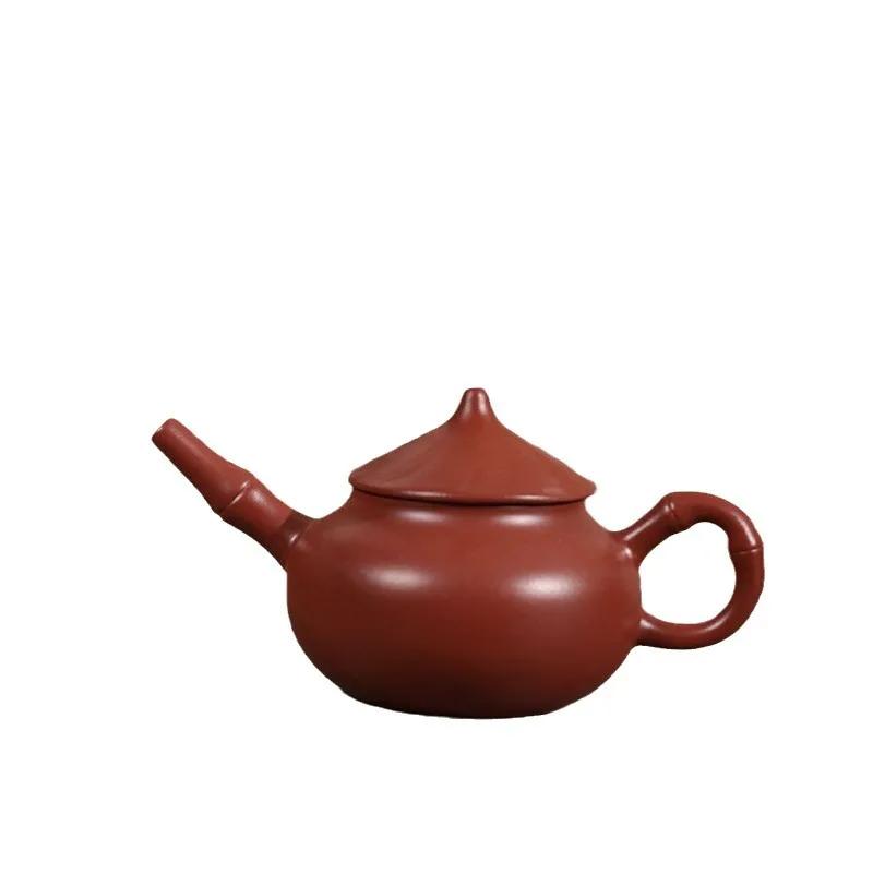 120cmYixing Handmade Purple Clay Teapots Ball Shaped Infuser Xishi Tea Pot Beauty Kettle Customized Zisha Tea Set Authentic