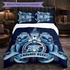 FC Zenit Saint Petersburg 3 Piece Bedding Set Soft Duvet Cover Set with Pillowcases Printed Bedroom Decor Set for Home