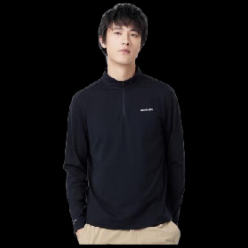 Skladi Men's Stand-up Collar Long-Sleeve T-shirt F4616726