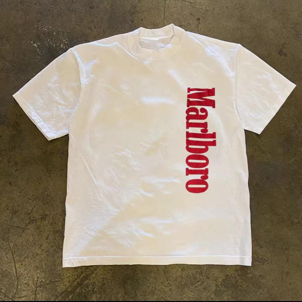 Men's Summer T-Shirt, with Marlboro Letters.