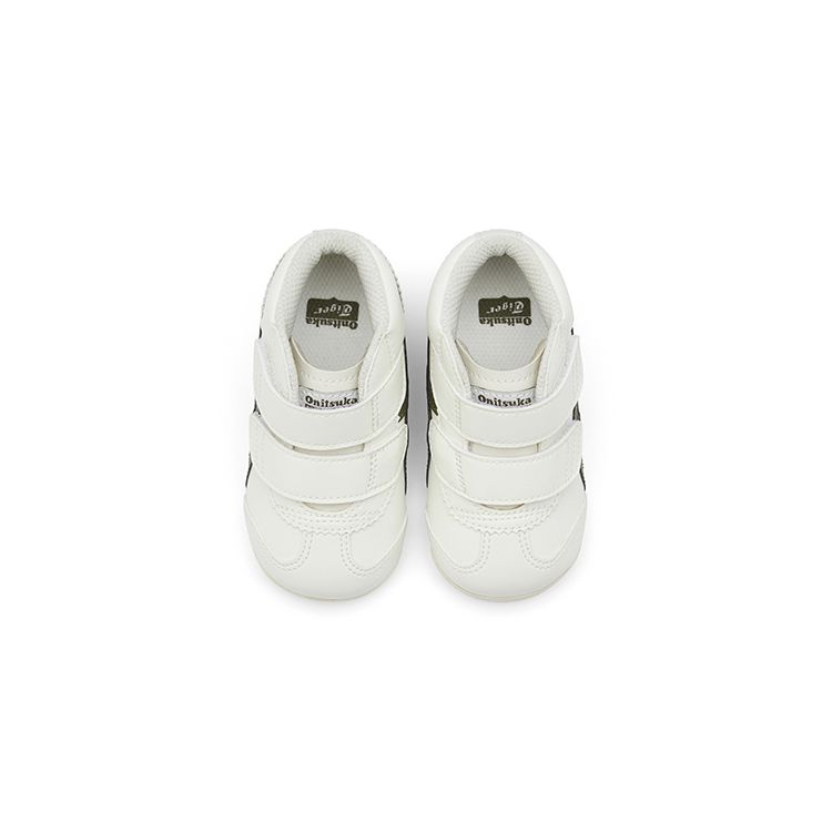 Onitsuka Tiger Mexico Mid Runner TS Comfortable Lightweight Mid-Top Walking Shoes Baby Shoes White 1184A133-102