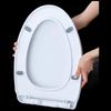 FEEGOO Universelle Verdickte U-Form Schnellverschluss Toilettensitz