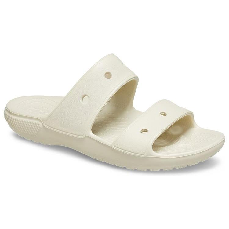 Crocs Sandali Bassi a Fascia Doppia Classici Osso 206761-2Y2
