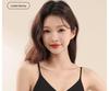 Seamless Backless U-Shaped Push-Up Bra with Thin Straps for Summer