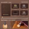 Retro Plaid A5 Soft Leather Notebook - Custom Business Diary with Thick Daolin Paper, High Aesthetic Value
