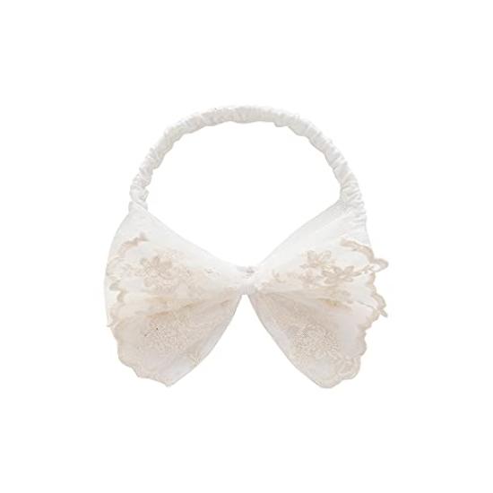 Baby Summer Short Sleeve Dress with Tulle Coverall and Hair Perfect for Pregnancy Pregnancy for School Size 6M Girl's Accessory, Gift, White, Ruffled,