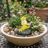 Practical Frogs Sculpture Functioning As Ornament and Garden Decoration for Stylish Home and Garden Enhancement