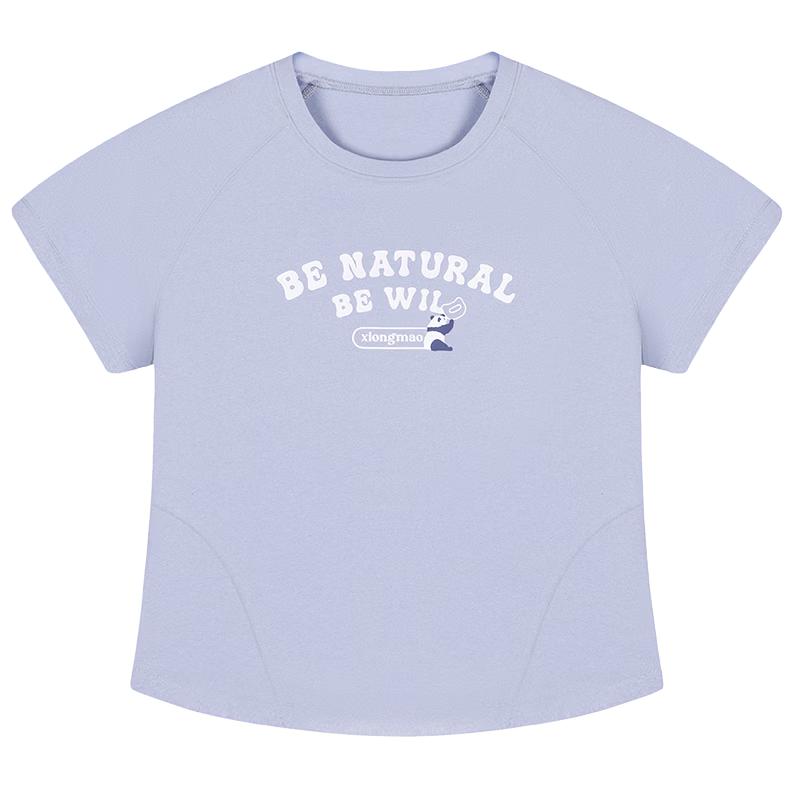 Panda Women s Quick-Dry Round Neck T-Shirt S