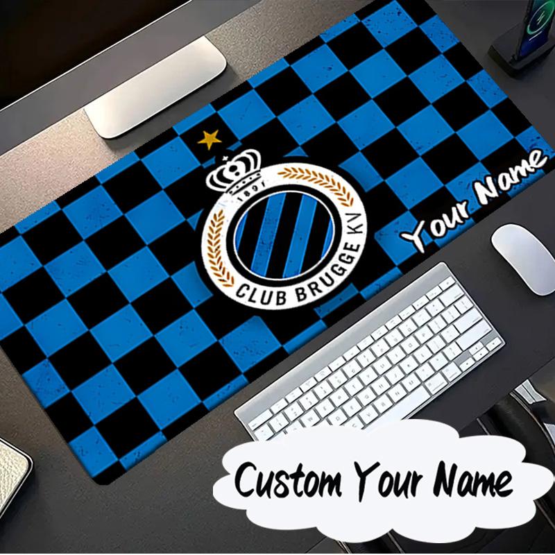 Custom Name Mouse Pad Golden Club Atletico Emblem Mouse Pad, Gaming Mouse Pad, Keyboard Pad, Desk Decor for Computer Notebook Fan Birthday Gift