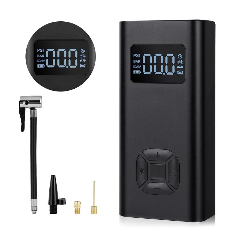 Wireless Air Compressor for Basketball Car Tire Inflator 6500mAh Portable Electric Pump Inflator