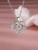 Collana Lettera Inglese a Forma di Cuore - Design alla Moda e Versatile