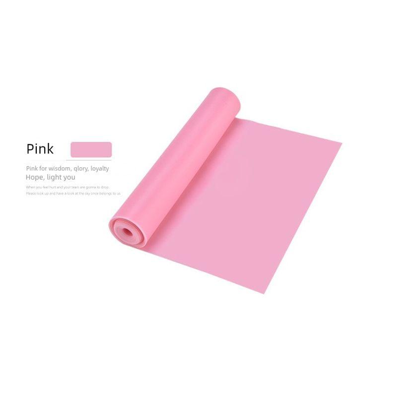 

Экологичная эластичная лента, тяговый трос, фитнес, йога Pink 2000*150*0.35mm