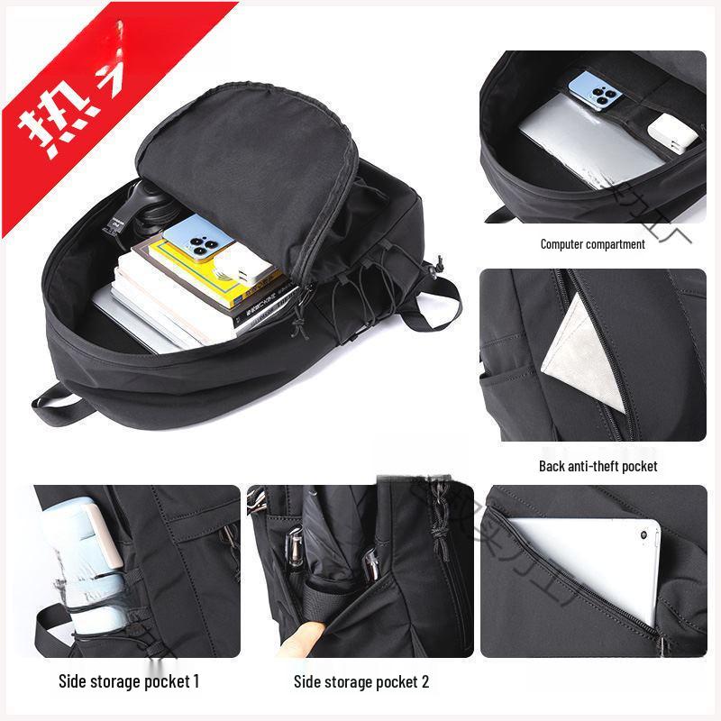 Lightweight Trendy Backpack for Students: Junior High, High School & College - Casual Computer & Travel Bag