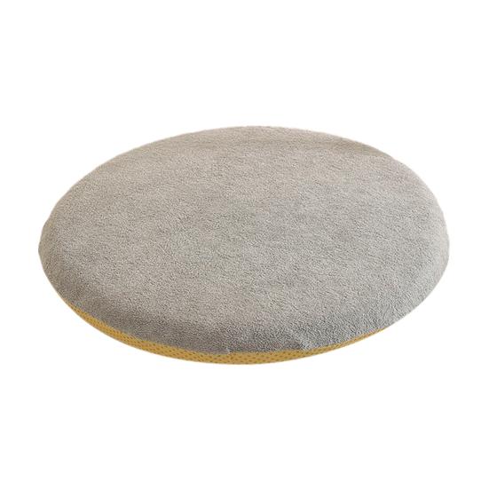 Cuscino Spesso Lavabile per Seduta in Memory Foam, Cuscino per Sedia, Cuscino da Pranzo con Lacci, Fondo Antiscivolo, Copertura per Arredamento Casa, Morbido e Caldo per Ufficio Autunno Inverno Legno