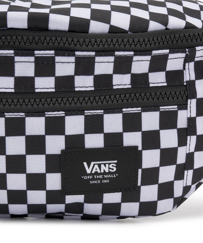 Vans Ward Crossbody Pack - Black:White Check / Vn0A2Zxxhu01
