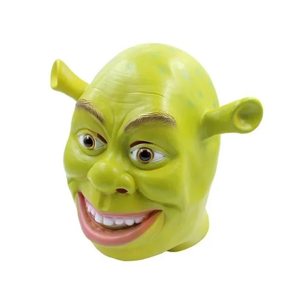 Movie MonstGreen Shrek Latex Masks Glove Movie Cosplay Prop Adult Animal Party Mask For Halloween Party Costume Fancy Dress Ball