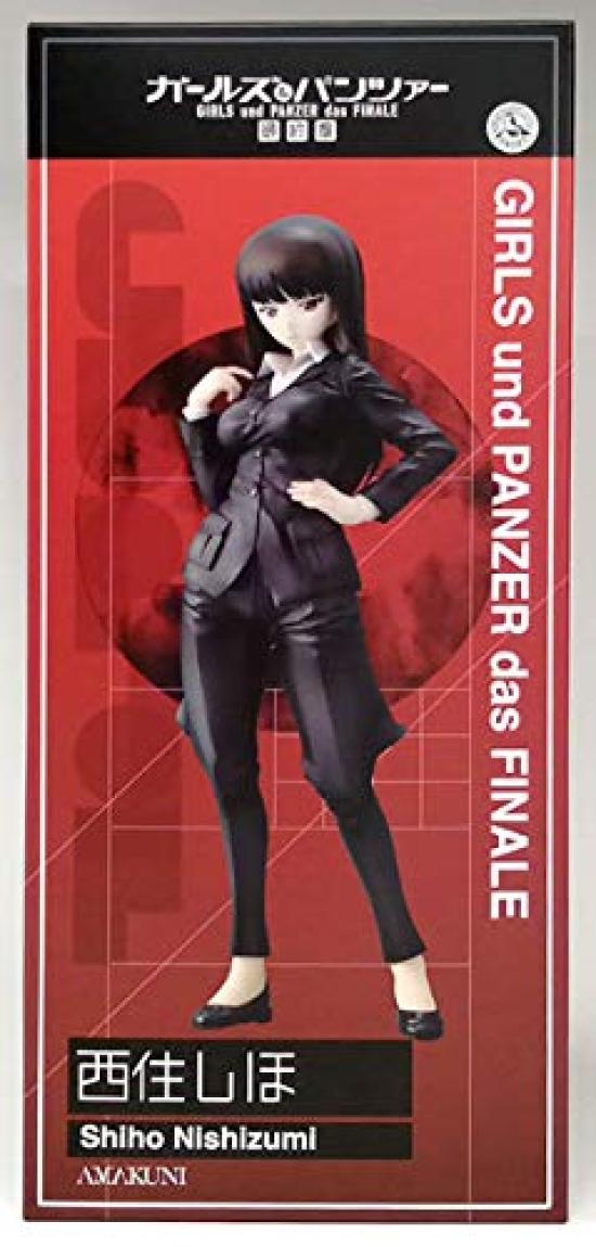 

Girls Panzer Final Chapter Шихо Нишизуми, завершенная фигурка в масштабе 17 [Hobby Japan] и [AMAKUNI]