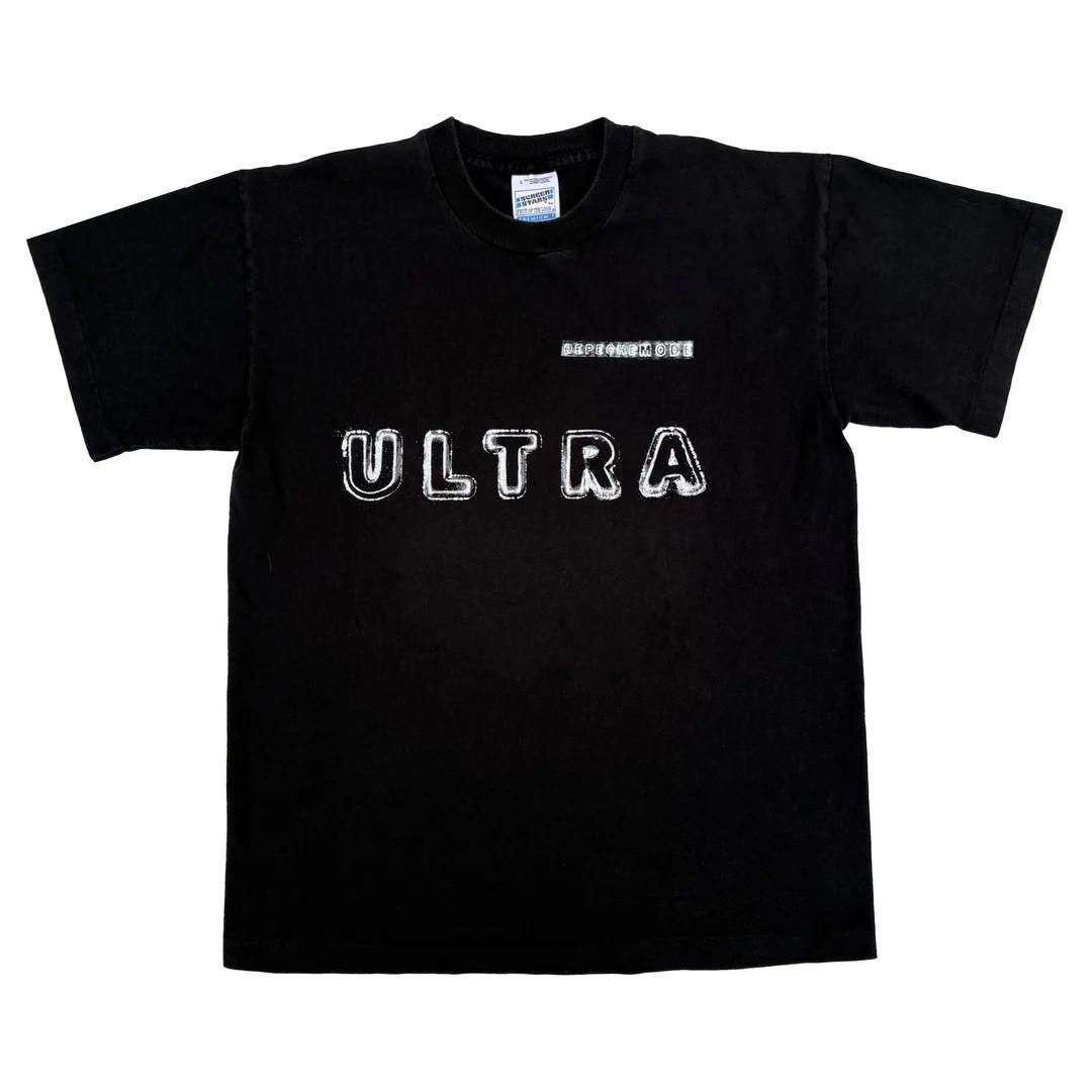 Depeche Mode 1997 97 90s Vintage Ultra Band Concert Tour Merch Box Set Unisex T-Shirt XXXXL