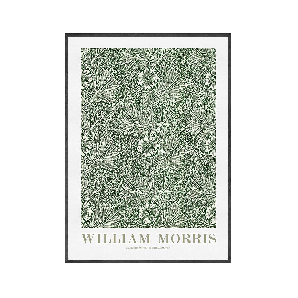 

Печать на холсте Уильяма Морриса. Выставочный плакат Музея Виктории и Альберта. Цветочный узор. Картина в стиле модерн. Декор стен. 21x30cm No Framed