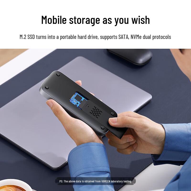 Ugreen M.2 SSD Enclosure & USB-C Hub with HDMI