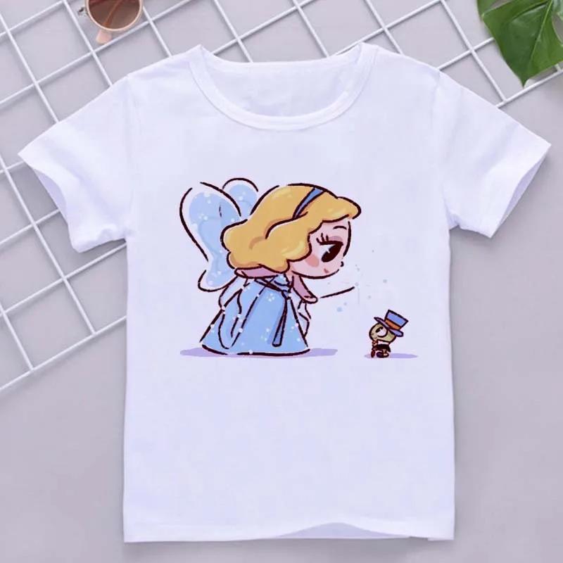 Süßes Baumwoll-T-Shirt mit Anime-Katzenmuster, bedruckt, für Mädchen, Sommer, Kinder, kurzärmelig, T-Shirt, Pyjama, bequeme, weiche Stoffe