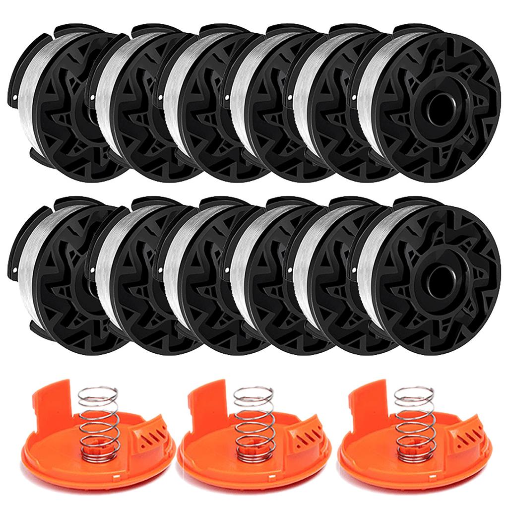 AF100 Szpula do podkaszarki, Zamienna szpula do podkaszarki, Przezroczysta żyłka do podkaszarki 0,065 cala,