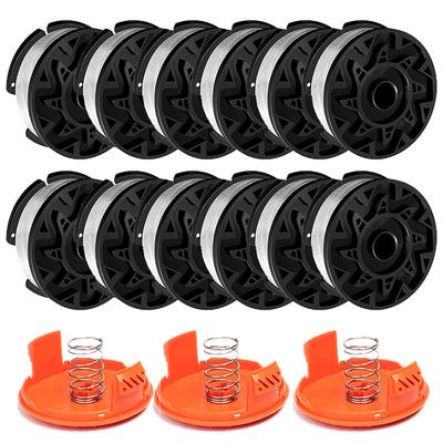 Bobină Trimmer de Iarbă AF100, Bobină de Rezervă pentru Trimmer de Iarbă, Fir Transparent pentru Trimmer 0,065 inch,