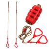 Children Adult Pull Up Rings Plastic Trapeze Swing Triangular Gym Fitness Sports Toy