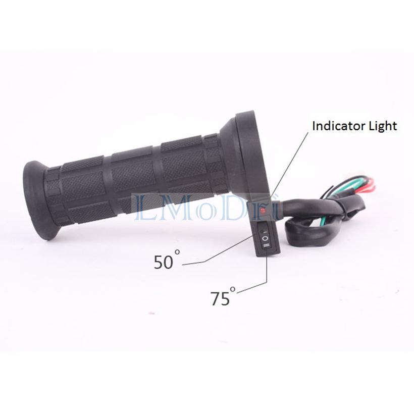 LMoDri Free Shipping Universal Motorcycle Handlebar Warmers ATV Electric Heating Grips 7/8" 22mm Hot Heated Molded Grip