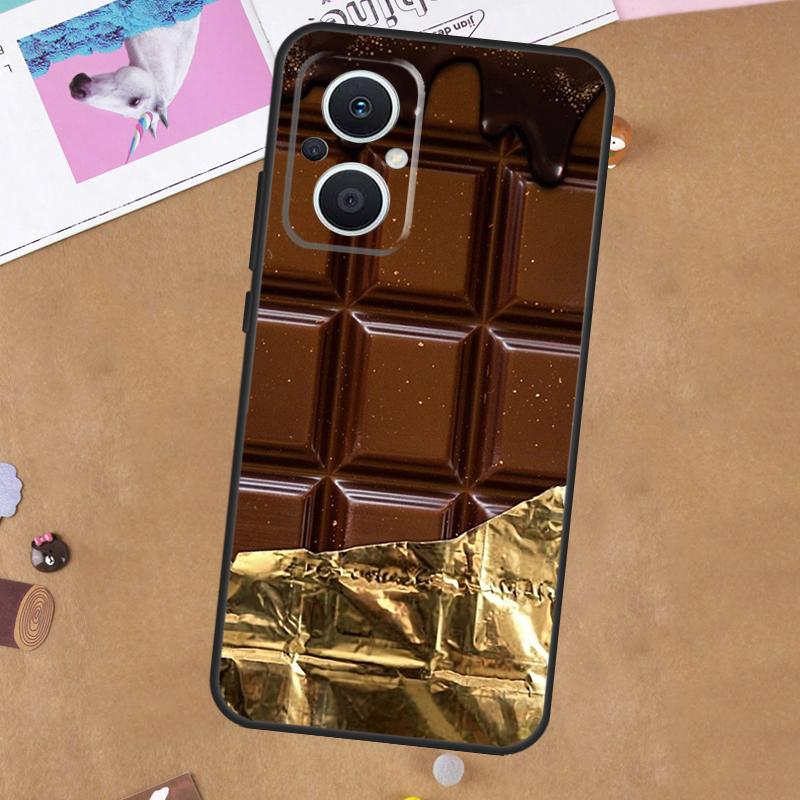 Chocolate Bar Case For OPPO Reno 4Z 5Z 8T 10 11 Pro 11F 5 6 7 8 Lite OPPO Find X5 X6 Pro X2 X3 Neo Cover