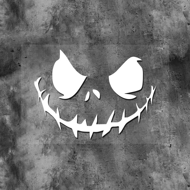 Pumpkin King Car Stickers for Window Glass Bumper Door Decoration Racing Helmet Decals Cool Moto Body Styling Halloween Elements