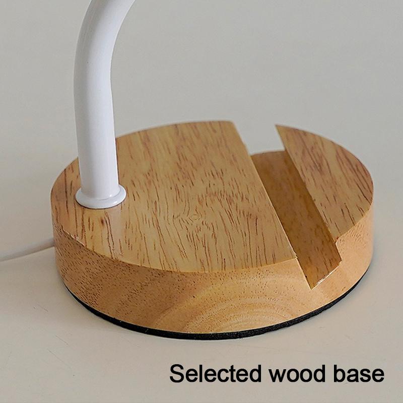 Nordic Desk Lamp with Phone Holder, Creative Bedside Table Lamp for Study, Atmosphere Night Light & Decor