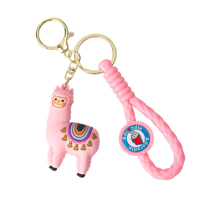 Benxin Alpaca Doll Keychain – Exquisite Bag Charm & Small Gift