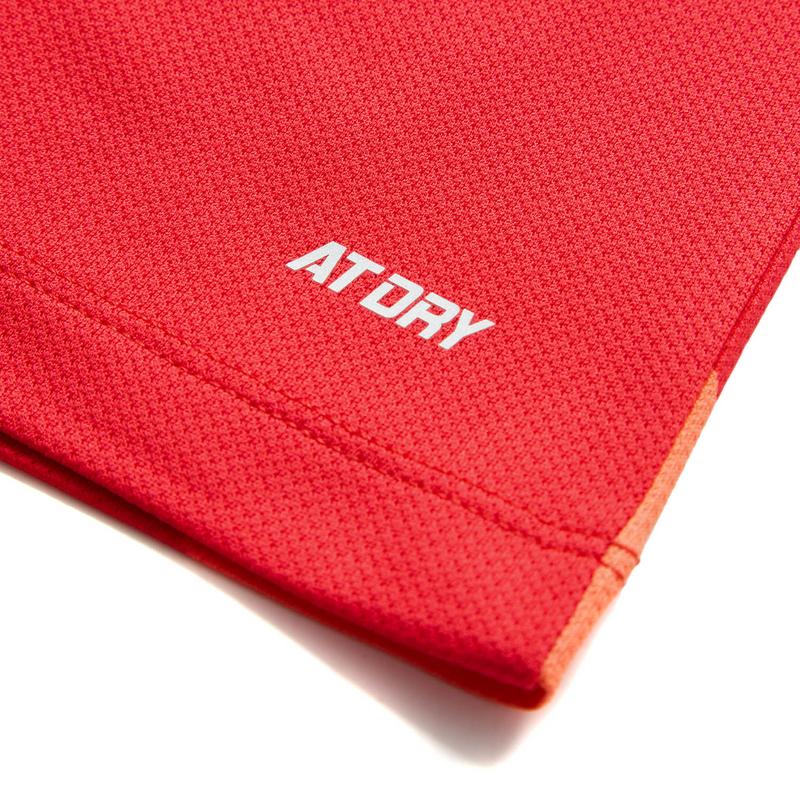 Li-Ning Soft Comfortable Breathable Sports Pullover Short Sleeve T-Shirt Unisex Tops Cherry-Blossom-Red AATT077-2