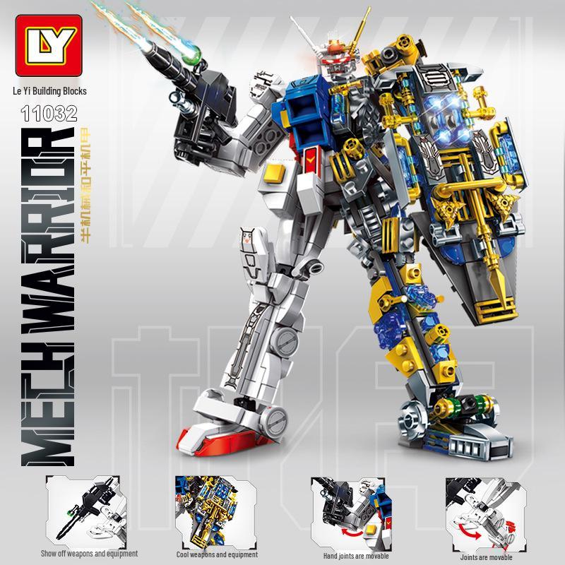 

Compatible Mecha Model Puzzle Assembly Toy for Kids - Fits LEGO Blocks