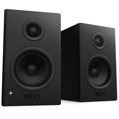 NZXT Relay Speakers Black Desktop Size PC Speaker with Amplifier SP1103 Built-in AP-SPKB2-JP