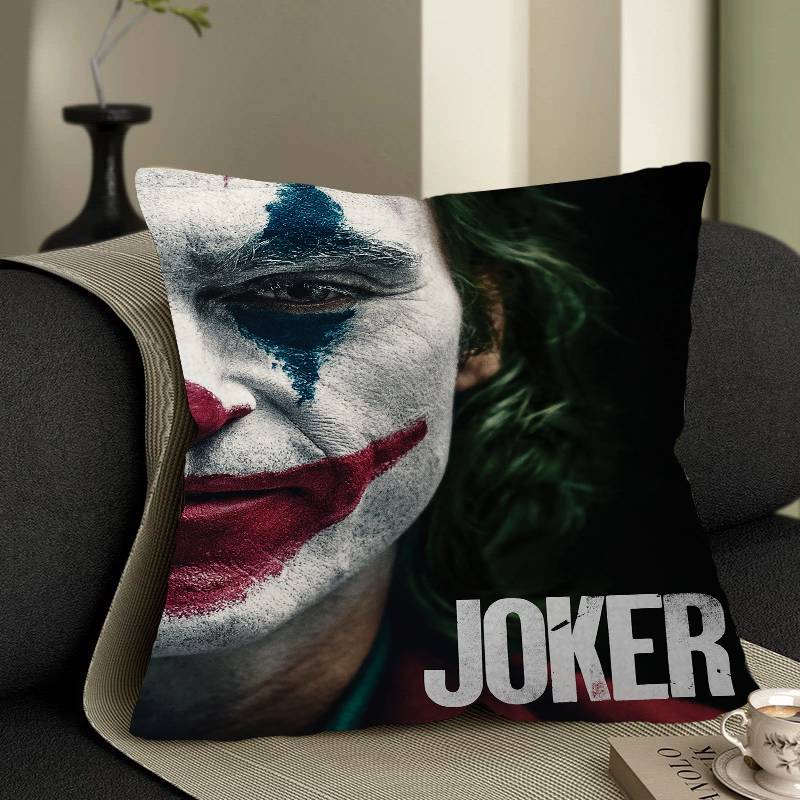 

JJoaquin PPhoenix JJoker Decorative Room Aesthetics Pillow Case Home Decor Bedroom Sofa Bed Couch Pillow Cover x 30x30 cm