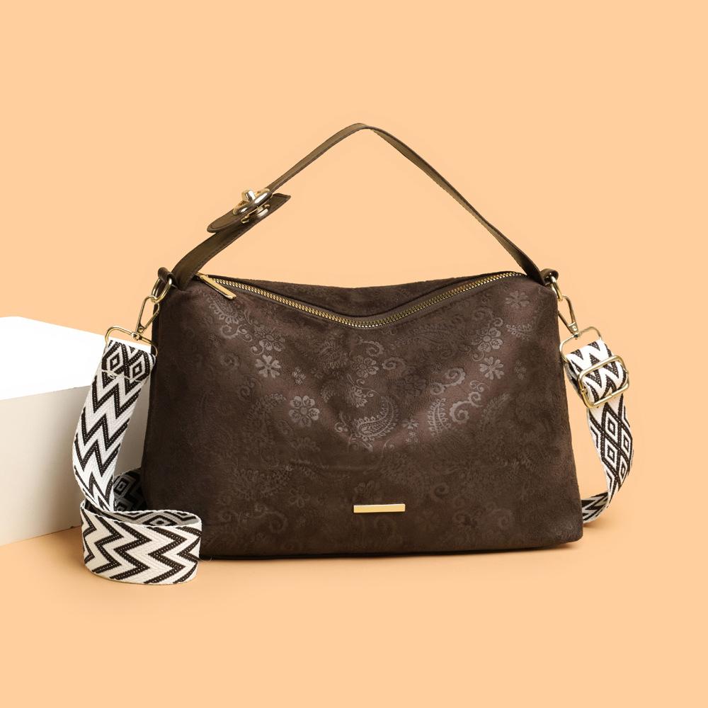 Small-scale Retro Single-shoulder Bag, Large-capacity Commuter Tote Bag, Fashionable Crossbody Bag