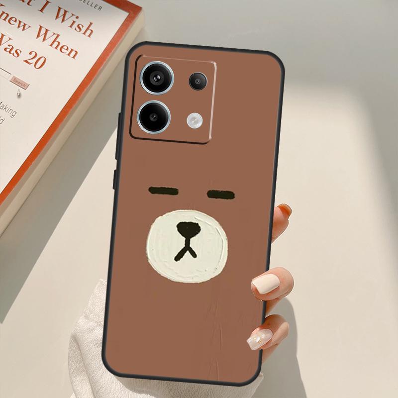 Funny Expression Funda For Xiaomi Redmi Note 14 10 11 12 13 15 Pro Plus Case For Redmi 15 14C 10C 12C 13C 15C