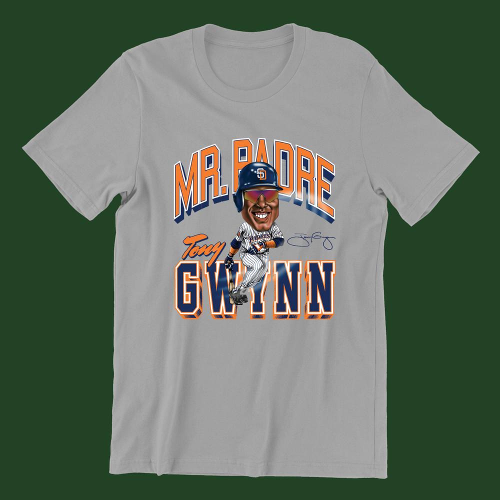 Футболка Tony Gwynn Спортивная хлопковая футболка для мужчин Все размеры от S до 4XL Унисекс футболка XXL