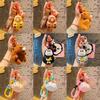 Cute Cartoon Silicone Capybara Keychain Stress Relief Toy Perfect For Gifting