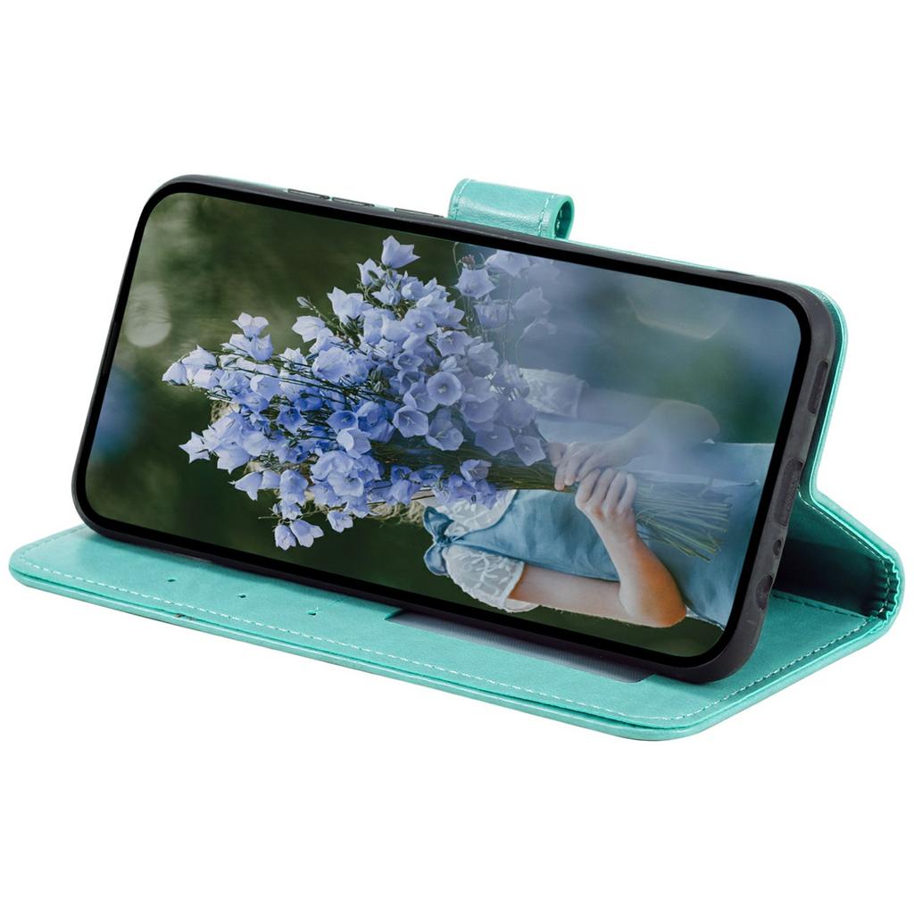 Dla Xiaomi Redmi Note 14 5G Etui Wytłaczany Totem Skórzany PU Portfel Stojak Pokrowiec na Telefon