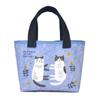 Kusguru Japan Mokemoketto Mini Tote Bag, Women's, 236677, Blue