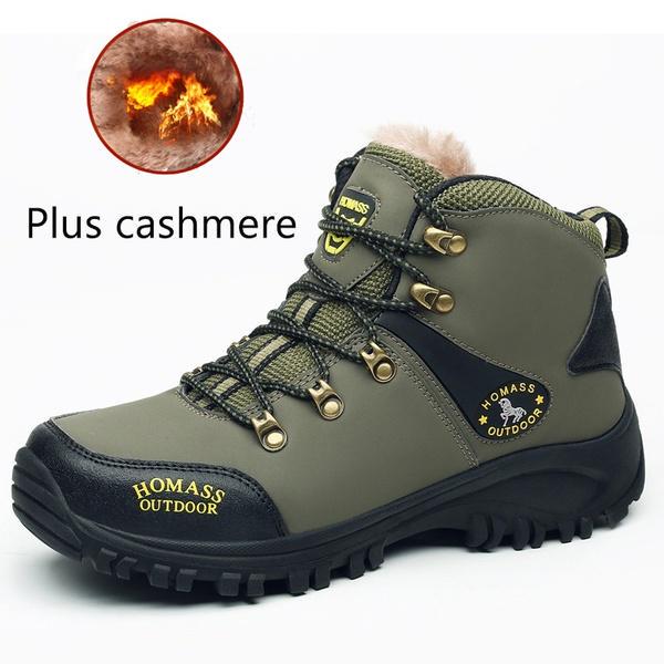 38-46 Pánské boty do sněhu Bezpečnostní pracovní obuv Vodotěsné turistické boty proti rozbití